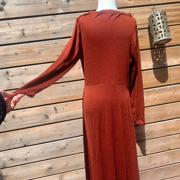 Rust maxi dress - Picture 2 of 7